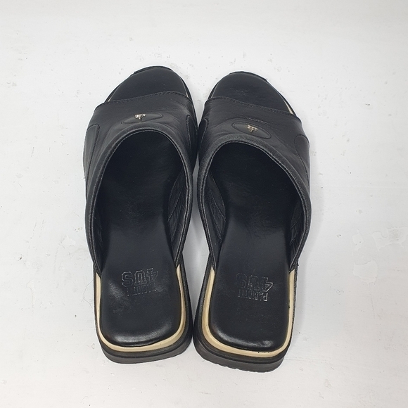 4US Cesare Paciotti Women's Black Platform Sandal Size 39 - Picture 4 of 11